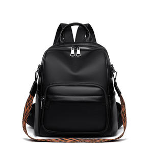 Vente en gros 2025 sac à dos noir à trois fonctions pour femmes commerce extérieur transfrontalier pour les loisirs de plein air - Product Image 1