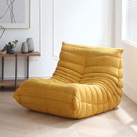 Canapé d'angle inclinable moderne trois places en velours doux et confortable, design élégant, emballé sous vide