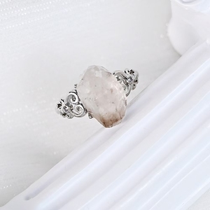 Оптовая цена Herkimer бриллиантовое кольцо исцеляющий камень FengShui Кристалл кварц резьба для подарка - Product Image 2