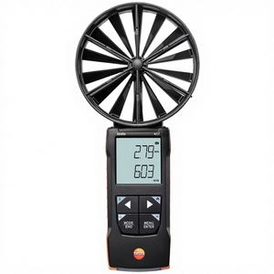 เครื่องวัดความเร็วลมและปริมาณลม พร้อมวัดอุณหภูมิ Testo 417 ดิจิตอล ขนาด 100 มม. แบบใบพัด ความละเอียด 0.01 ม./วินาที ความเร็วเริ่มต้น 0.1 ม./วินาที - Product Image 4