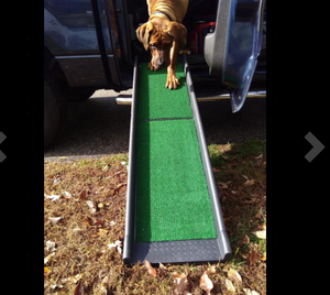 Online Turf Auto Ramp Hond Vouw Draagbare Trap Voor Auto Suv Voertuig Lift Huisdier Reizen Buiten Licht Gewicht - Product Image 5