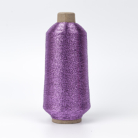 Wholesale High Quality Mx Ms Color Metallic Yarn for Embroidery Thread High Tenacity for Embroidery Knitting & Weaving