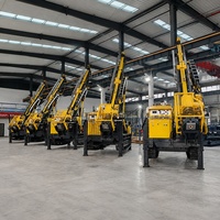 Foreuse à carottage diamanté sur chenilles CX800, profondeur 800m, moteur Cummins 4BT, système de câblage pour l'exploration de l'or et du cuivre