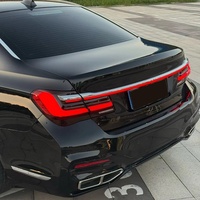 Kit de carrocería para BMW Serie 7 F02, modificación y actualización de coche 2009-2015, parachoques delantero G12, capó, parachoques trasero, portón trasero.