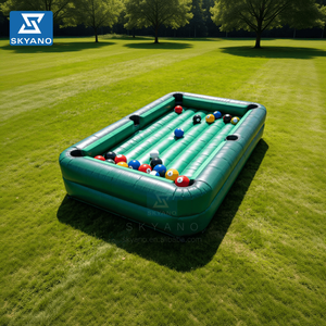 Tavolo da Biliardo Gonfiabile Gigante, Modello Gonfiabile, Attrezzatura per Gioco, Divertente e Giocabile - Product Image 4