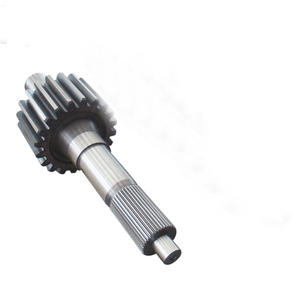 Arbre à cannelures robuste de grande taille, fourni par l'usine, pour réducteurs d'engrenages, roulement en acier forgé sur mesure non standard, modèle OEM - Product Image 4