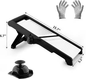 Hacheurs à légumes manuels réglables pour la cuisine, trancheuse professionnelle, coupe-pommes de terre - Product Image 4