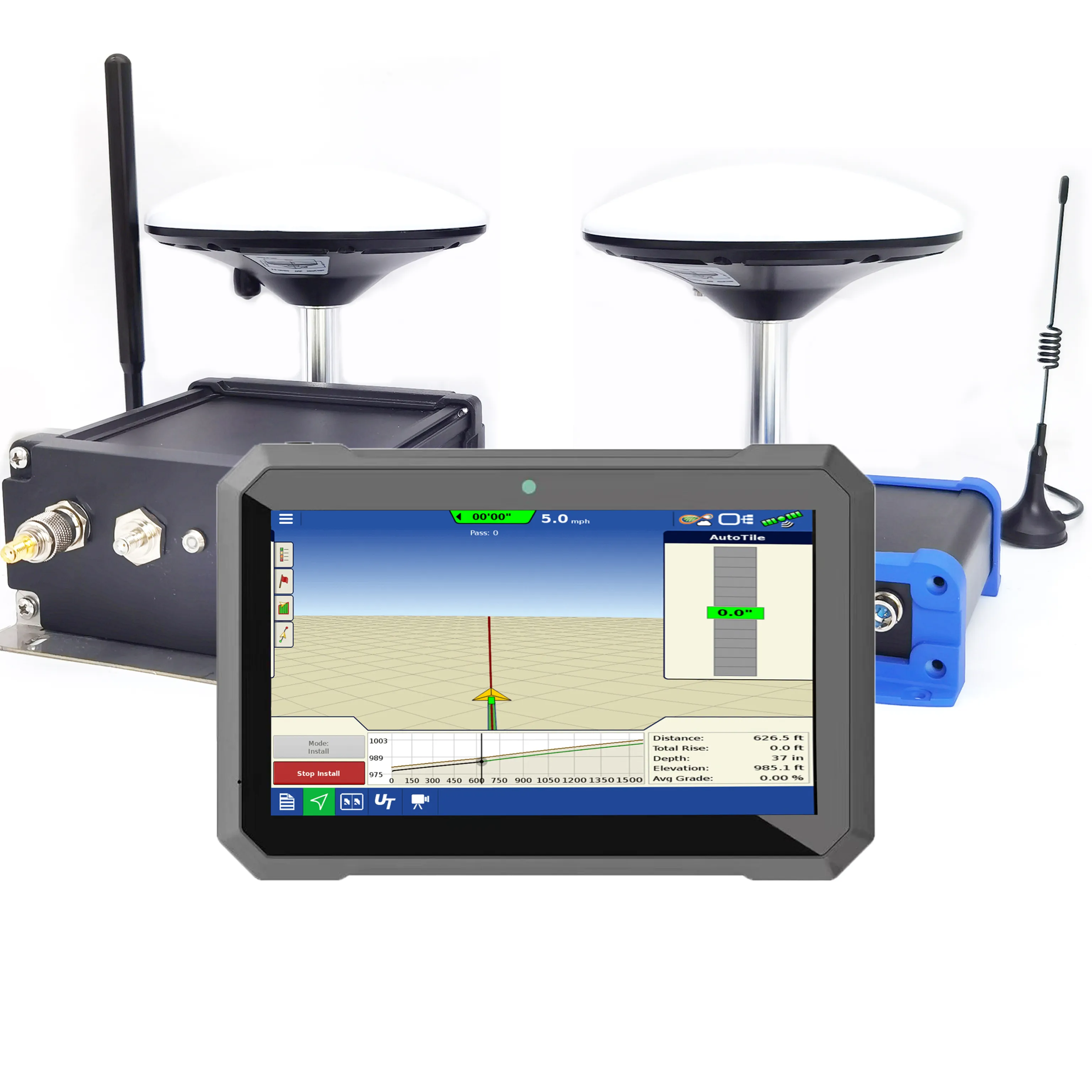 Ruiqihao — récepteur universel Ublox F9P, Android Os, antenne Rtk, Base tripper, Rover Gps, récepteur Gnss, pour pulvérisation depuis l'usine, bon marché