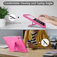 Coque pour iPad Pro 13 ''(M5/M4) et pour iPad Air 13'' (M2), housse de protection résistante aux chocs avec béquille intégrée