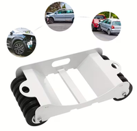 Déplaceur de pneus portable 4500 lbs, patins à roulettes robustes pour le transport de voitures et de camions