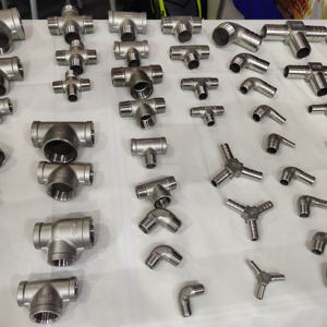 Raccords de compresseur pour tuyau d'air Euro 1/4'' BSP, connecteurs de ligne d'air en acier inoxydable, <span class=keywords><strong>kit</strong></span> de connecteurs mâle et femelle, coupleur d'air - Product Image 3