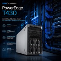 Serveur Tour PowerEdge T430 Haute Performance Xeon E5-2600 V4 pour Hôte de Virtualisation de Petites Entreprises en Stock