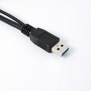 Cable Y de Alta Velocidad con Doble USB 3.0 a Macho y Micro USB 3.0 para Disco Duro - Product Image 3