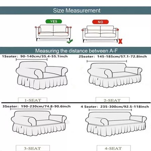 Vải dệt bong bóng jacquard in hình học hiện đại 100% polyester không thấm nước, chống bụi, giặt máy được, bao gồm tất cả bốn ghế <span class=keywords><strong>sofa</strong></span> - Product Image 4