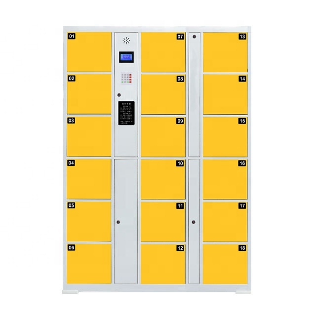 Customized Electronic Parcel Locker Smart Package Storage Cabinet Steel Digital Electronic System Smart Locker