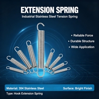 Ressort d'extension personnalisé à longue durée de vie, ressort d'extension à spirale pour machines de gestion des déchets