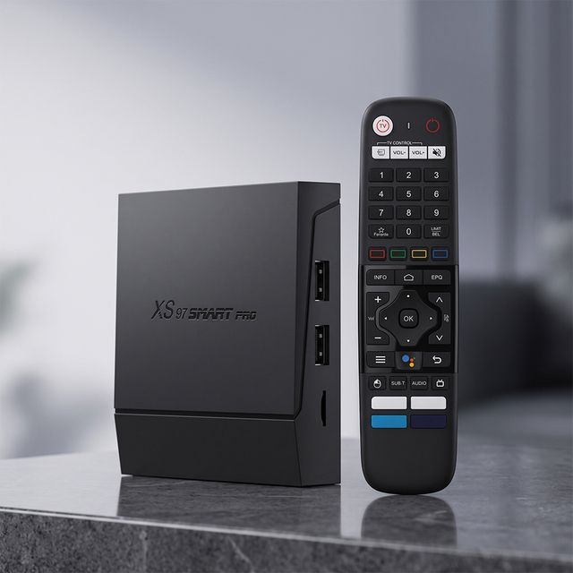 Bulk Supply XS97 Tv Box  Smart Pro Amlogic X4Chip Visual  Android Tv Box for Iptv Distributor Large Batch Purchase Orders