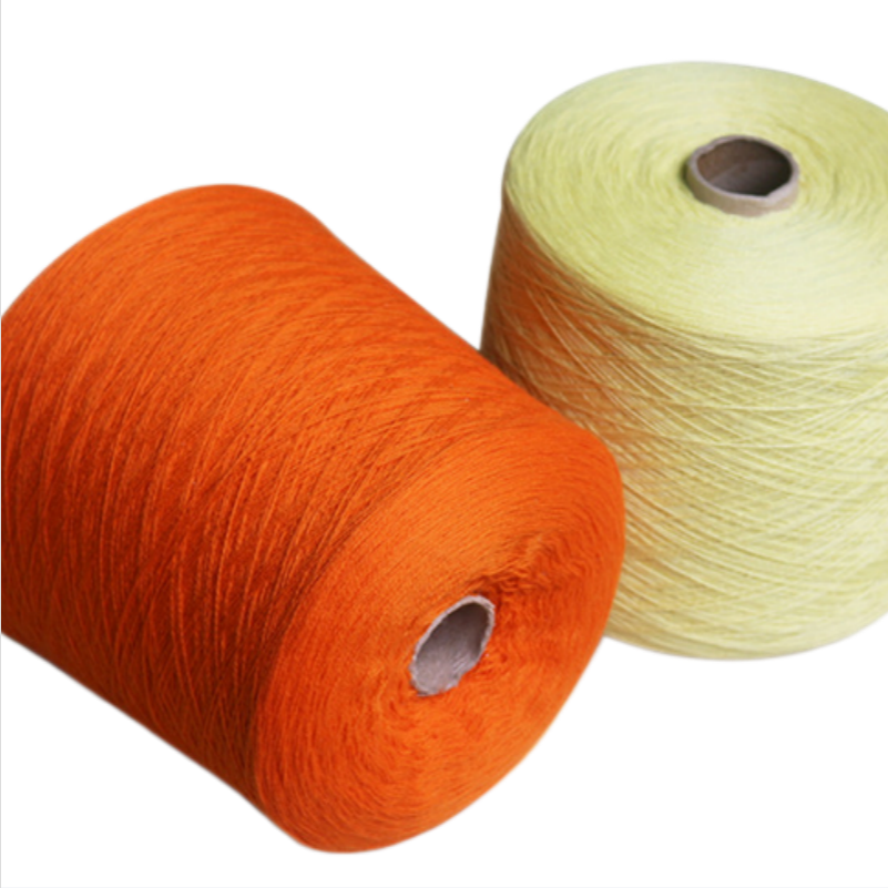 28S/2 50% Viscose 30% Nylon 20% PBT Factory Hot Sale VPN High Elastic Core-spun Blended Yarn Textile Excellent Color Fastness