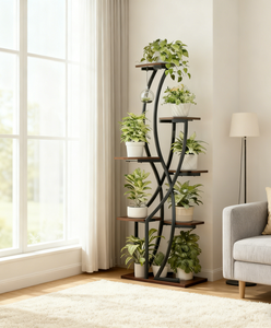 Offerta Speciale 2025 Nuovo Kit per Coltivazione Indoor Domestica con Supporto per <span class=keywords><strong>Piante</strong></span> in Metallo a 4-8 Livelli, Vaso e Luci per Coltivazione - Product Image 6