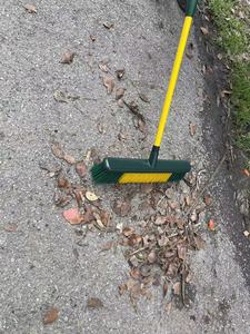 Palo de escoba de jardín telescópico de 40CM con cepillo duro con mango de plástico para limpieza de exteriores y suelos Material de cabeza de escoba <span class=keywords><strong>PP</strong></span> - Product Image 6