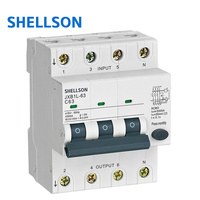 Disjoncteur différentiel 16A/25A/32A/40A, sécurité domestique, protection électrique domestique, 63A RCCB