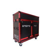 Flight case robuste en aluminium pour console de mixage numérique M32, avec système de levage rétractable facile, directement de l'usine