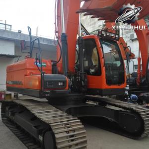 Excavatrice d'occasion Doosan DX225 LC 22,5 tonnes, marque coréenne d'origine, grande, moyenne, petite excavatrice sur chenilles, provenant de Corée, d'occasion - Product Image 6
