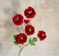 Groothandel handgemaakte zijden pioenrozen kunstbloemen nep pioenrozen voor huisdecoratie & bruidsboeketten