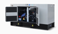 Grupo Electrógeno Diésel Silencioso Volvo Penta de 160kw 200kw 250kva Trifásico Insonorizado para Energía de Respaldo Industrial