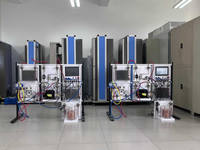 Modulares Basis-Kühlanlagen-Trainingssystem Vertikales Freistehendes Rahmengerät für Berufsbildende HVAC-Kühlanlagen-Lehrvorrichtungen