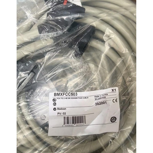Cable de Conexión de Acero y Plástico de 5 Metros, Nuevo, BMXFCC503 BMXFCC303 BMXFCC301 <span class=keywords><strong>FCN</strong></span> a 2 HE, para Automatización de Motores AC - Product Image 2