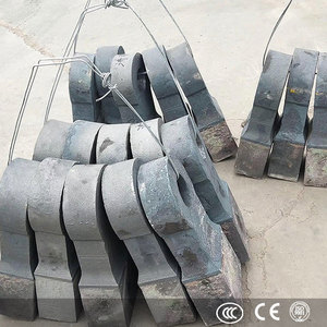 Tête de marteau de concasseur à marteaux pour broyeur de charbon en acier à haute teneur en manganèse, pièces d'usure à bas prix - Product Image 6