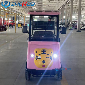 Voiture de club électrique légale de rue de style de mode quatre roues motrices Scooter touristique siège de levage chariot électrique de golf - Product Image 2
