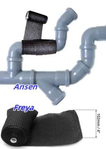 Kit de ruban adhésif résistant à la Corrosion de Pipeline résistant à la Corrosion Bandage de réparation de fuite de tuyau en Fiber de verre pour sceller les tuyaux cassés - Product Image 4