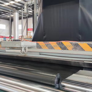 Película de plástico impermeable HDPE LDPE EVA Geomembrana membrana impermeable revestimiento de estanque para depósito de minería presa estanque de peces granja de camarones - Product Image 4