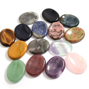 Đá an thần Crystal Worry Stone, đá quý tự nhiên, trị liệu bằng tinh thể, trị liệu Reiki, massage, đá an thần Chakra - Product Image 2
