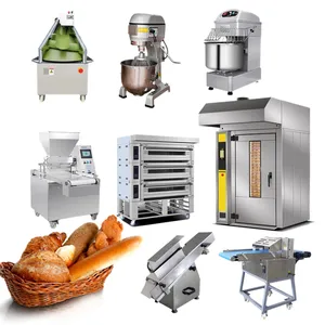 Prix usine ensemble complet pain faisant la Machine four de cuisson professionnel solution à guichet unique équipement de cuisson équipement de boulangerie