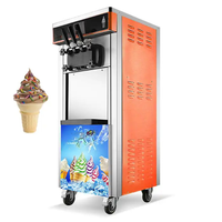 Machine à crème glacée molle commerciale
