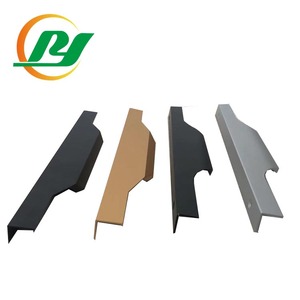 <span class=keywords><strong>Royen</strong></span> Offre Spéciale L FORME Or En Acier Inoxydable Armoires De Cuisine Poignée Poignées de Meubles En Aluminium Pour Tiroir Garde-Robe - Product Image 5