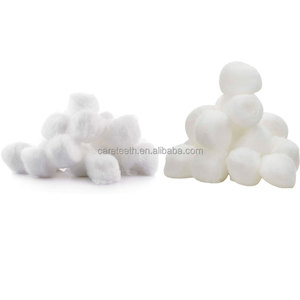 Productos dentales Algodón desgrasado Blanco Suave al tacto Scrubbingdesbridement Bolas de algodón médico - Product Image 2