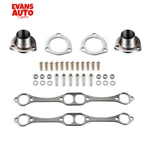 Collettore di scarico in acciaio inossidabile testiere tubi di scarico per Chevy Chevrolet Small Block SB V8 262 265 283 305 327 350 400 - Product Image 6