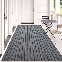 Outdoor Runner Rug Indoor Non-Slip Area Rugs Custom Size Polyester Machine Washable TPEBacking Carpet Runners Hallway Kitchen