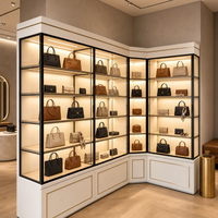 Vitrine de présentation et de rangement personnalisée pour parfums, chaussures, sacs, jouets, artisanat, bijoux et objets de collection, vente en gros directe usine