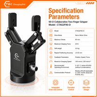 Gripper Robot Otomatis CTAG2F90-D untuk Aplikasi Penyortiran, Pengemasan, dan Palletisasi Gudang dengan Langkah Panjang
