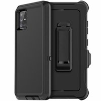 Paket Asli Bek Tahan Guncangan Ponsel Tas & Kasus untuk Samsung A51 A52 A20 A32 Defender Ponsel Kasus dengan logo