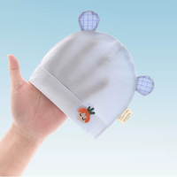 Gorro de Protección Solar para Bebés Recién Nacidos de 0 a 3 Meses, Ligero, de Verano, de Spandex/Algodón, Antibacteriano, Tipo A