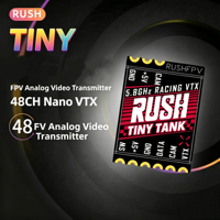 RUSHFPV Tiny Tank 350mW VTX 5.8G 48CH TBS SmartAudio U.FL Ultralight 1.4g Émetteur vidéo FPV pour drone Toothpick Whoop