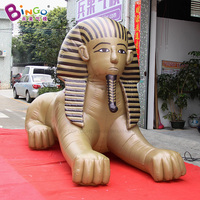 Pyramide gonflable personnalisée, statue égyptienne gonflable, sculpture de dessin animé, modèle de Sphinx gonflable pour la publicité artistique