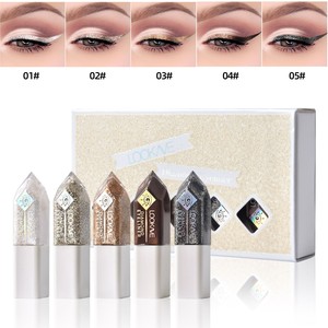 Crayons Eyeliner liquides à paillettes multicolores <span class=keywords><strong>Maquillage</strong></span> naturel des yeux Stylo à sourcils minéral imperméable <span class=keywords><strong>magique</strong></span> avec emballage en boîte - Product Image 1
