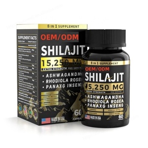 Cápsulas de Extracto Puro de Shilajit, Suplementos para Estimular el Sistema Inmunitario, Soporte Inmunitario, Shilajit Natural del Himalaya - Product Image 1